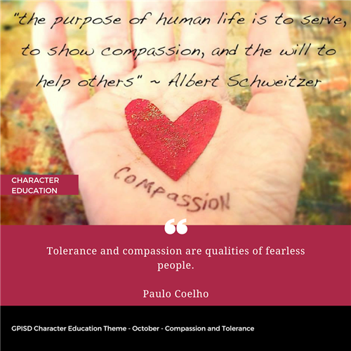 Character Education Compassion and Tolerance Graphic 